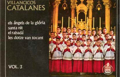 Portada de una grabación de la escolanía de colegio San Estanislao de Kostka, de Barcelona. Foto de la Compañía de Jesús.