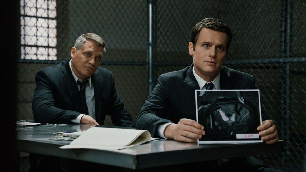 Escena de 'Mindhunter', una ficción protagonizada por dos agentes del FBI expertos en realizar perfiles psicológicos.
