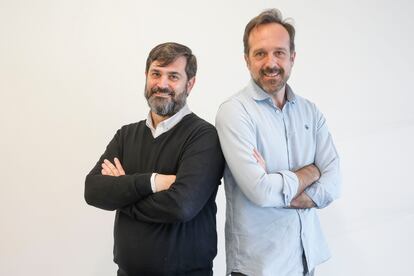 Jon Gonzalo y Antonio Corral, fundadores de Hr Bot Factory.