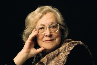 La escritora Ida Fink, fotografiada en 1994.