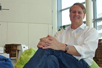 John Donahoe, en la sede de eBay en California.