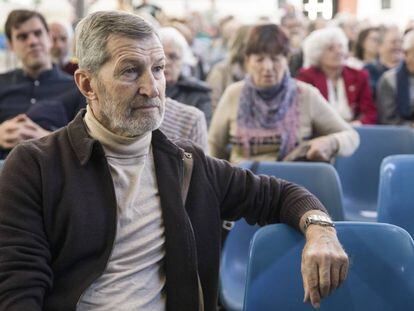 Julio rodriguez, en la celebraci&oacute;n del 40 aniversario de la creacion de la Federaci&oacute;n Regional de Asociaciones de Vecinos de Madrid.