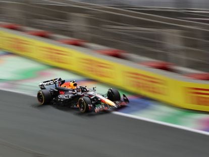 Max Verstappen durante el Gran Premio de Arabia Saudí.