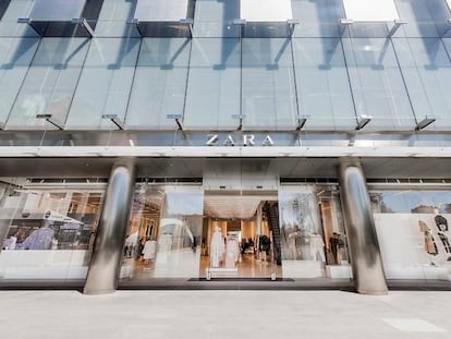 Fachada de la tienda de Zara en Nuevos Ministerios.