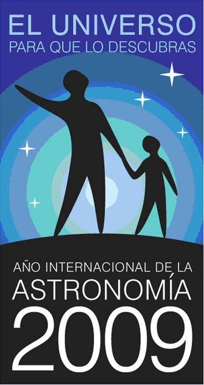 Logotipo del Año Internacional de la Astronomía en España.