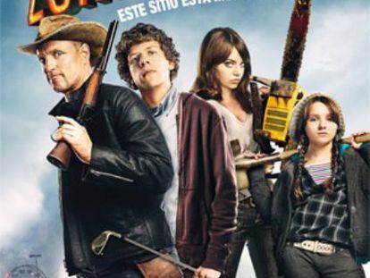 Cartel de Bienvenidos a Zombieland