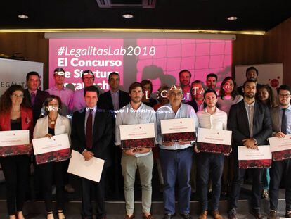 Legálitas LAB premia a los ganadores del concurso de startups