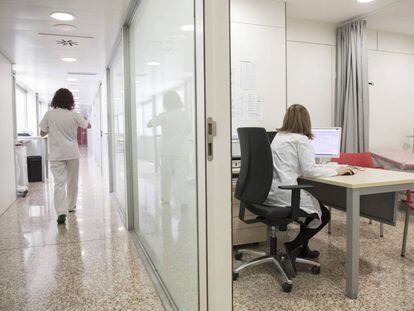 Consulta de urgencias de un centro hospitalario en una imagen de archivo.