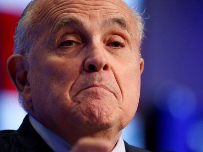 El abogado de Donald Trump, Rudolph Giuliani, el 5 de mayo de 2018.