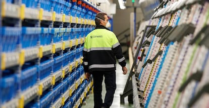 Nuevo almacén inaugurado por Cofares en Vicálvaro (Madrid).