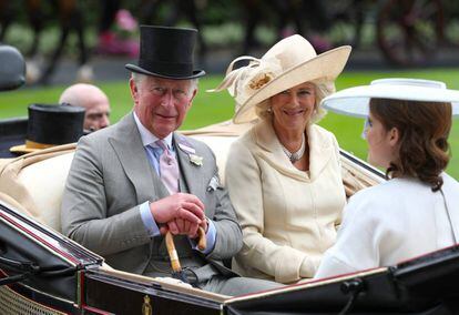 El príncipe Carlos y la duquesa de Cornwall en junio de 2018.