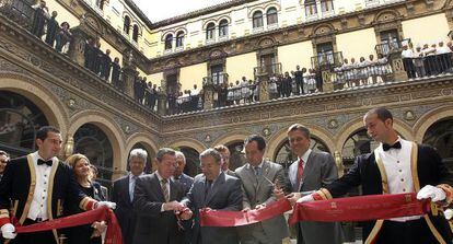 Juan Ignacio Zoido reinaugura el hotel Alfonso XIII.