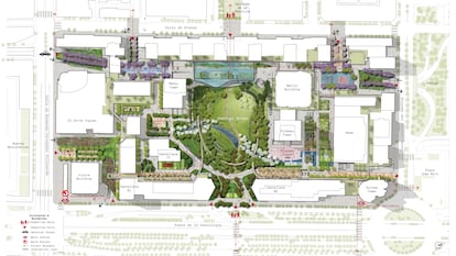 Plano del proyecto ganador.