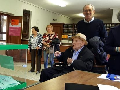 El hombre más viejo de España, con 110 años, que ha muerto