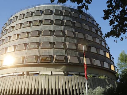 Sede del Tribunal Constitucional, en Madrid. 