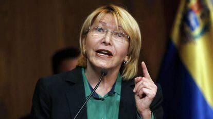 La fiscal general de Venezuela, Luisa Ortega, el pasado martes en Caracas.