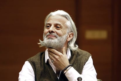 Marcos Benavent, el arrepentido del 'caso Taula', en la comisión de investigación de las Cortes Valencianas.