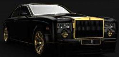 Rolls Royce Phantom Solid Gold
