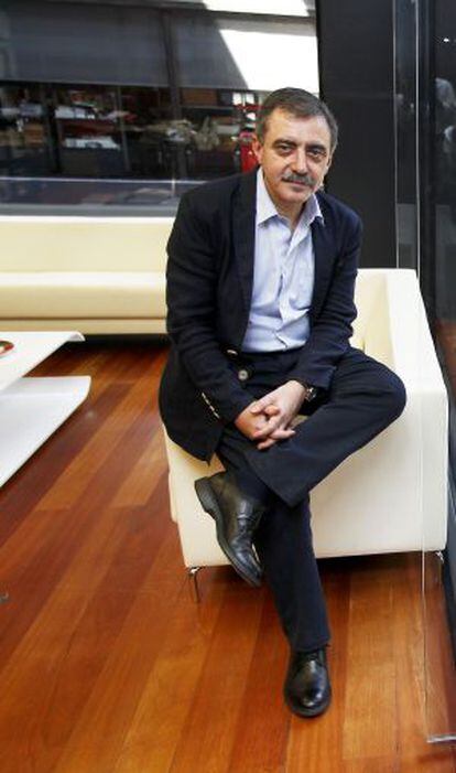 Manuel Borja Villel en su despacho del Museo Reina Sof&iacute;a el pasado viernes 13 de junio de 2014.