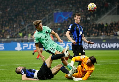 Por qué el Inter de Milán, rival del Atlético, es el equipo menos goleado de las cinco grandes ligas