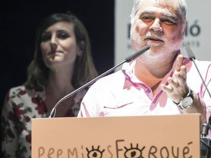 El director andaluz Benito Zambrano, en el Teatro de la Maestranza, en Sevilla.