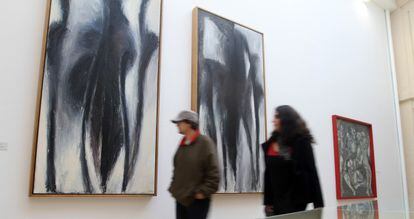 Exposición de 'Pepe Espaliú: apuntes y documentos' en el Centro de Arte de Córdoba.