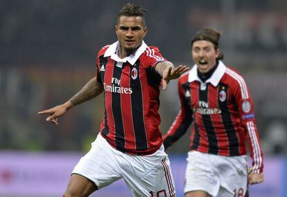 Boateng celebra su gol.