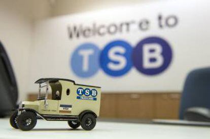 Oficina de TSB, filial de Banco Sabadell en Reino Unido.