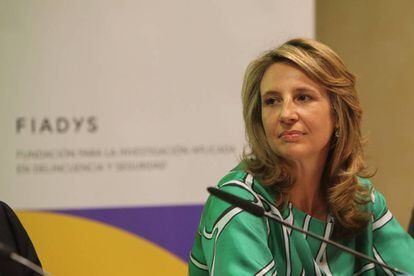 La criminòloga Andrea Giménez-Salines, coordinadora de l'informe.
