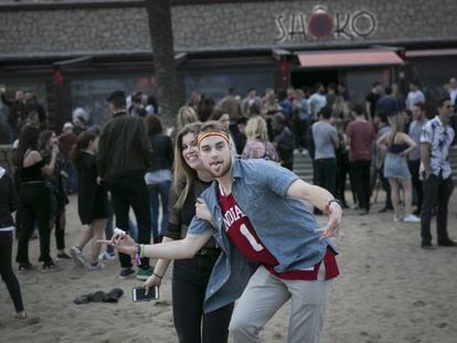 Algunos de los estadounidenses que han participado en el festival del AbroadFest. 