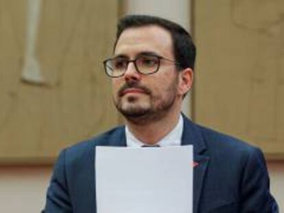 El ministro de Consumo, Alberto Garzón.