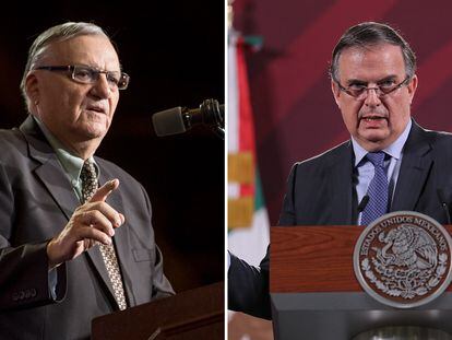 Joe Arpaio y Marcelo Ebrard.