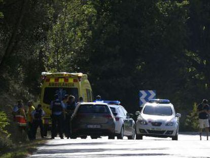 El hombre llevaba un cinturón de explosivos simulado y ha gritado  Alá es grande 