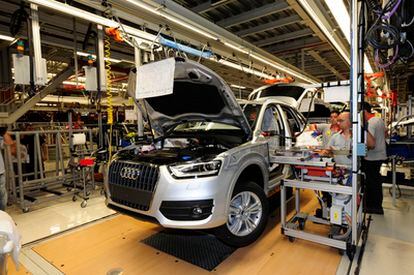 El Q3 de Audi se ha empezado a fabricar en la planta de Seat de Martorell (Barcelona).