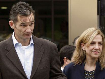 La infanta Cristina y su esposo, I&ntilde;aki Urdangar&iacute;n, en noviembre de 2012.