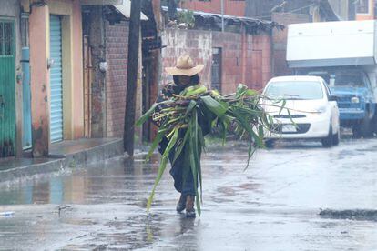 Lluvias este miércoles en Michoacán (oeste de México).