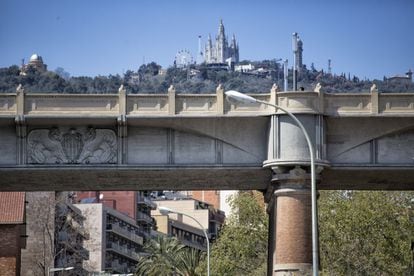 El viaducte de Vallcarca.
