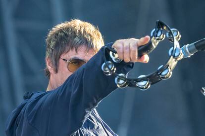 Liam Gallagher basó la mitad del repertorio en canciones de su exgrupo, Oasis. 