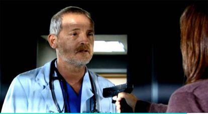El actor Jordi Rebellón, fallecido este miércoles, en el capítulo final de 'Hospital Central'
