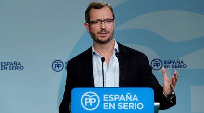 El vicesecretario sectorial del PP, Javier Maroto.