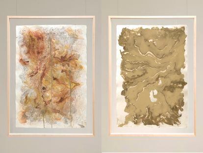 'Forthcoming Topographies - Gold', de Elena Lavellés.