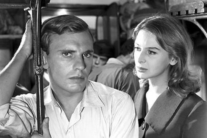 Jean-Louis Trintignant y Eleonora Rossi Drago en 'Verano violento', de 1959.