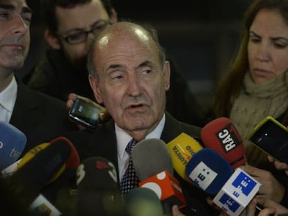 L'advocat de la infanta Cristina, Miquel Roca.