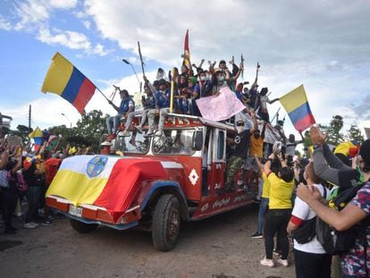 Las protestas en Colombia por la reforma tributaria, en imágenes