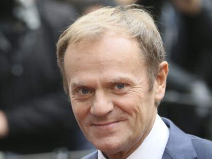 El presidente del Consejo de la Uni&oacute;n Europeo, Donald Tusk.