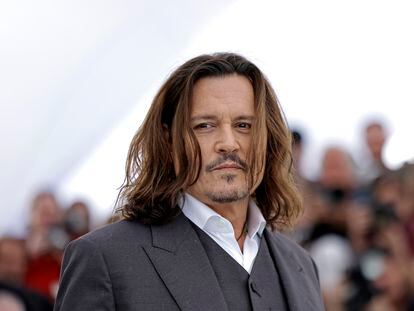 Johnny Depp en el 76º festival anual de cine de Cannes, el 17 de mayo de 2023.