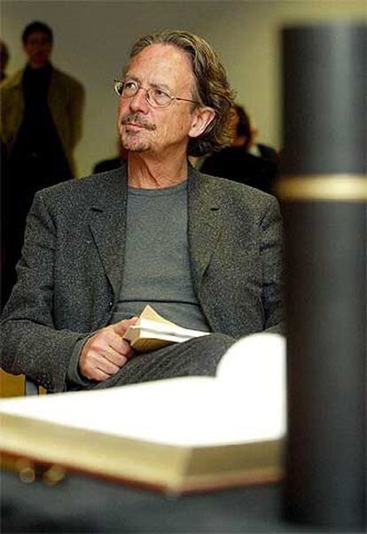 El escritor Peter Handke, en una imagen de 2002.