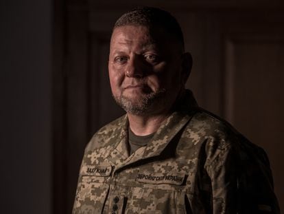 El general jefe de las Fuerzas Armadas de Ucrania, Valeri Zaluzhni, fotografiado en Kiev, en junio de 2023.