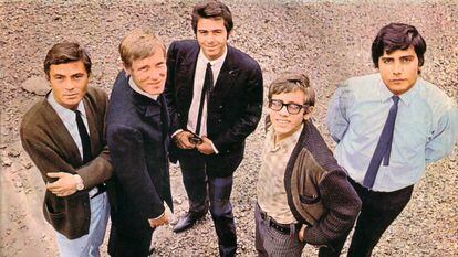 Los Bravos en una imagen de los años sesenta. Michael Volker, luego Mike Kennedy, es el segundo por la izquierda.