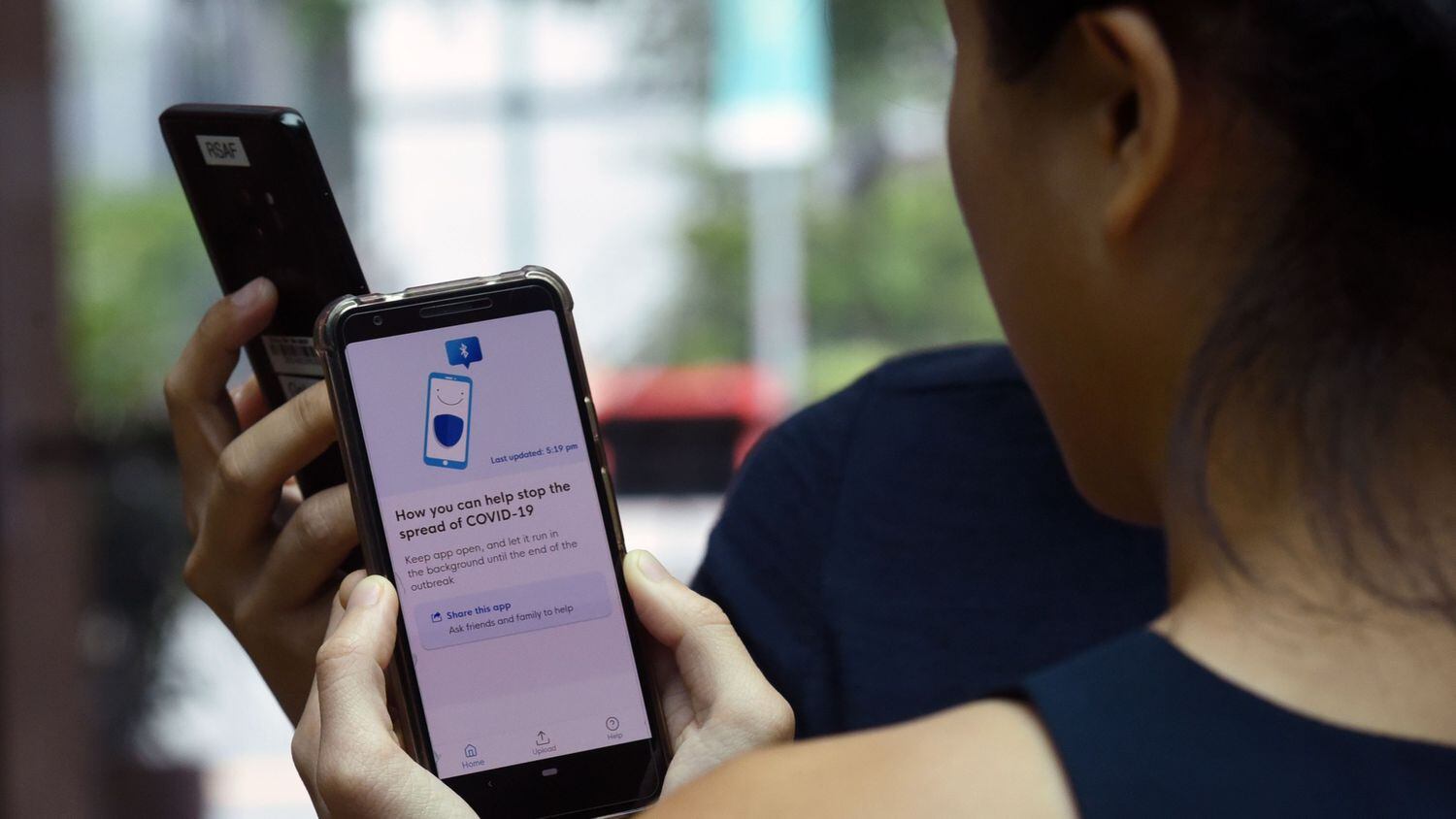 Aplicación contra la Covid 19 en Singapur que se basa en tecnología bluetooth